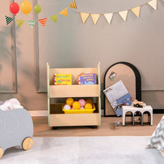 Kiddies Kingdom Cloud bookcase Organiser Organisers For Ages 3 and Above