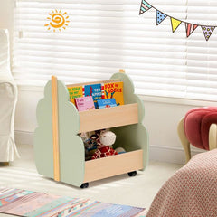 Kiddies Kingdom Cloud bookcase Organiser Organisers For Ages 3 and Above