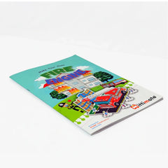 Mittimate Fire Engine Model Construction Book for Kids Age 8 to 12 Year Old I Make Your Own 3D Paper Model I Fun & DIY Book for Children