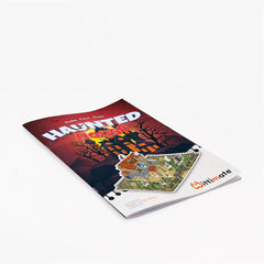 Mittimate Huaunted House Model Construction Book for Kids Age 8 to 12 Year Old I Make Your Own 3D Paper Model I Fun & DIY Book for Children