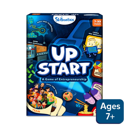 Skillmatics Up Start Entrepreneurship and Business Strategy Board Game for Kids Ages 7+