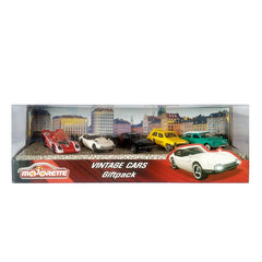Majorette Vintage Edition 5 Car Gift Set for Kids Ages 3+ - Design & Models May vary