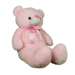Play Hour Wolly The Teddy Bear Plush Soft Toy for Ages 3 Years and Up - Pink, 95cm