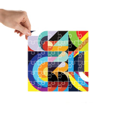 Mittimate Zentangle Jigsaw Puzzle – 36-Piece Cardboard Puzzle for Kids (Ages 4-6) | Fun, Learning & Perfect Birthday Gift