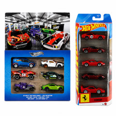 Hot Wheels Ultimate Collector's Combo – Silver Series Legends Tour 6-Car Set + Ferrari 5-Car Gift Pack for Ages 5 Years & More
