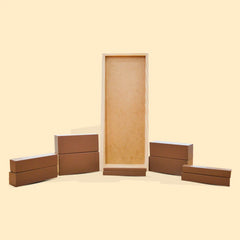 Kiddies Kingdom Brown Steps Motor Skill Toys For Beginners