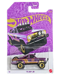 Hot Wheels 57th Anniversary Pearl & Chrome 2024 '73 Jeep J10' Diecast Car
