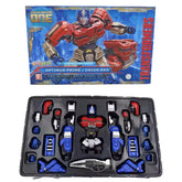 Transformers ONE Optimus Prime Cogged Bot Mode Action Figure Kit For Kids and Collectors