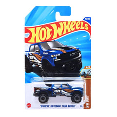Hot Wheels Mainline Series 3 Car Combo Pack Including Models - Mazda RX7, Chevy Silverado & Track Dwagon For Kids and Collectors