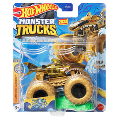 Hot Wheels 1:64 Scale Shark Wreak Monster Truck for Ages 3+ (HLR97)