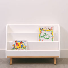 Kiddies Kingdom Children bookshelf with levels Organisers For Ages 3 and Above