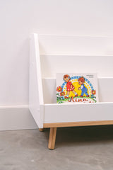 Kiddies Kingdom Children bookshelf with levels Organisers For Ages 3 and Above