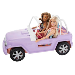 Barbie Off Road Vehicles & Floating Boat 2 Pack Giftset with 2 Dolls & Accessories for Kids Ages 3 Years & Up