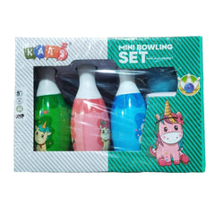 Simarr Kats Mini Bowling Set Box For Kids Ages 3 Years and Up