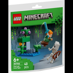LEGO Minecraft The Lush Cave Fight Building Kit For Ages 6+