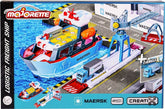 Majorette - Creatix Toy Port with Container Ship For Kids Ages 5 and Above