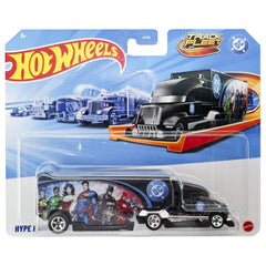 Hot Wheels Track Fleet DC Hyper Hauler Truck for Ages 3 Years and Up