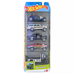 Hot Wheels 5 Car Gift Pack - HW Gassers Pack Of 5 For Kids & Collectors