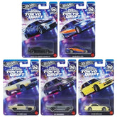Hot Wheels 2026 Premium Fast & Furious Tokyo Drift Silver Series Die-Cast Car 1:64 Scale - Set Of 5 Cars