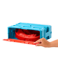 Hot Wheels Fire-themed Track Building Set with Track Set And 1 Hot Wheels Car for Ages 4+