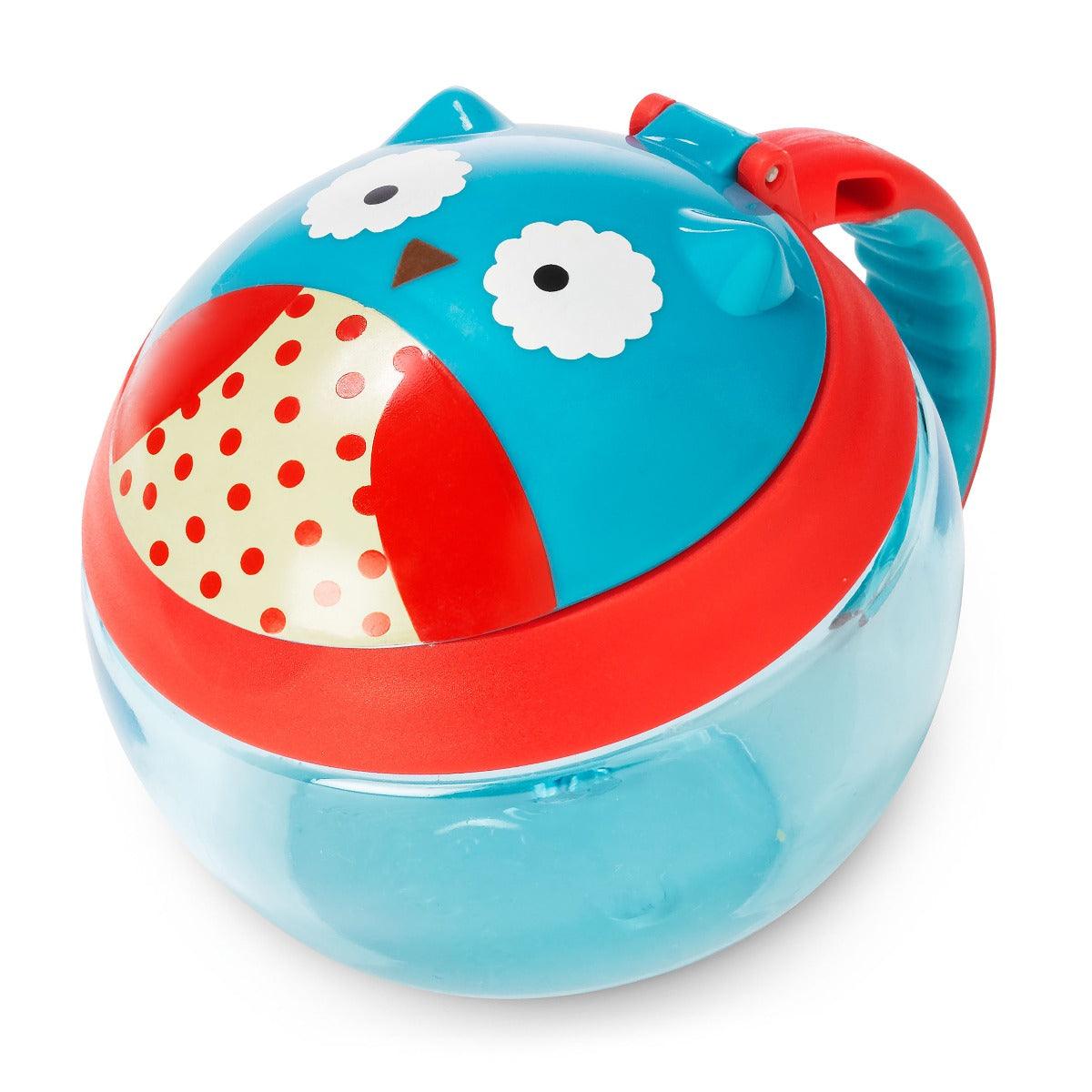 Skip Hop Zoo Snack Cup Owl - Weaning Accessory For Ages 1-4 Years