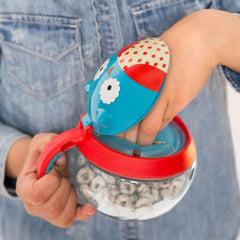 Skip Hop Zoo Snack Cup Owl - Weaning Accessory For Ages 1-4 Years