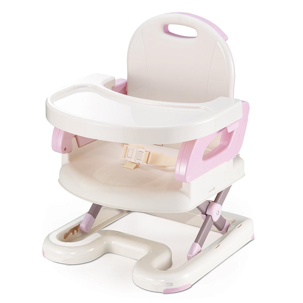 Mastela Fold Up Adjustable Chair Booster Seat Pink - For Ages 0-4 Years
