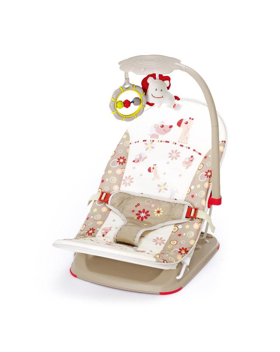 Mastela Fold Up Infant Seat Brown - For Ages 0-1 Years