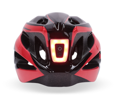 EMotorad Slipstream helmet - Adjustable Cycle Helmet with Front and Back LED Safety Light for Ages 12 Years and Above
