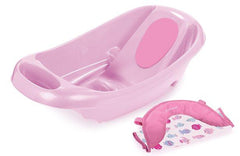 Summer Infant Splish N Splash Tub Bath Tub Pink - Bath Tub For Ages 0-24 Months