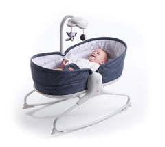 Tiny Love 3-In-1 Rocker Napper Rocker Denim - Rocker For Ages 0-2 Years