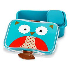 Skip Hop Zoo Back To School Owl - Lunch Box For Ages 3-6 Years
