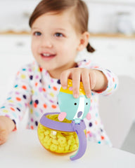 Skip Hop Zoo Snack Cup Unicorn - Weaning Accessory For Ages 1-4 Years