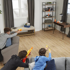 Nerf 33-Piece Alpha Strike Battalion Set -- Includes 4 Blasters, 4 Half-Targets, and 25 Official Nerf Elite Darts