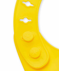 Skip Hop Zoo Fold & Go Silicone Bib Bee - Feeding Accessory For Ages 1-3 Years