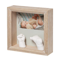 Baby Art MY Baby Sculpture Nursery Décor Wooden - Photo Frame For Ages 0-3 Years