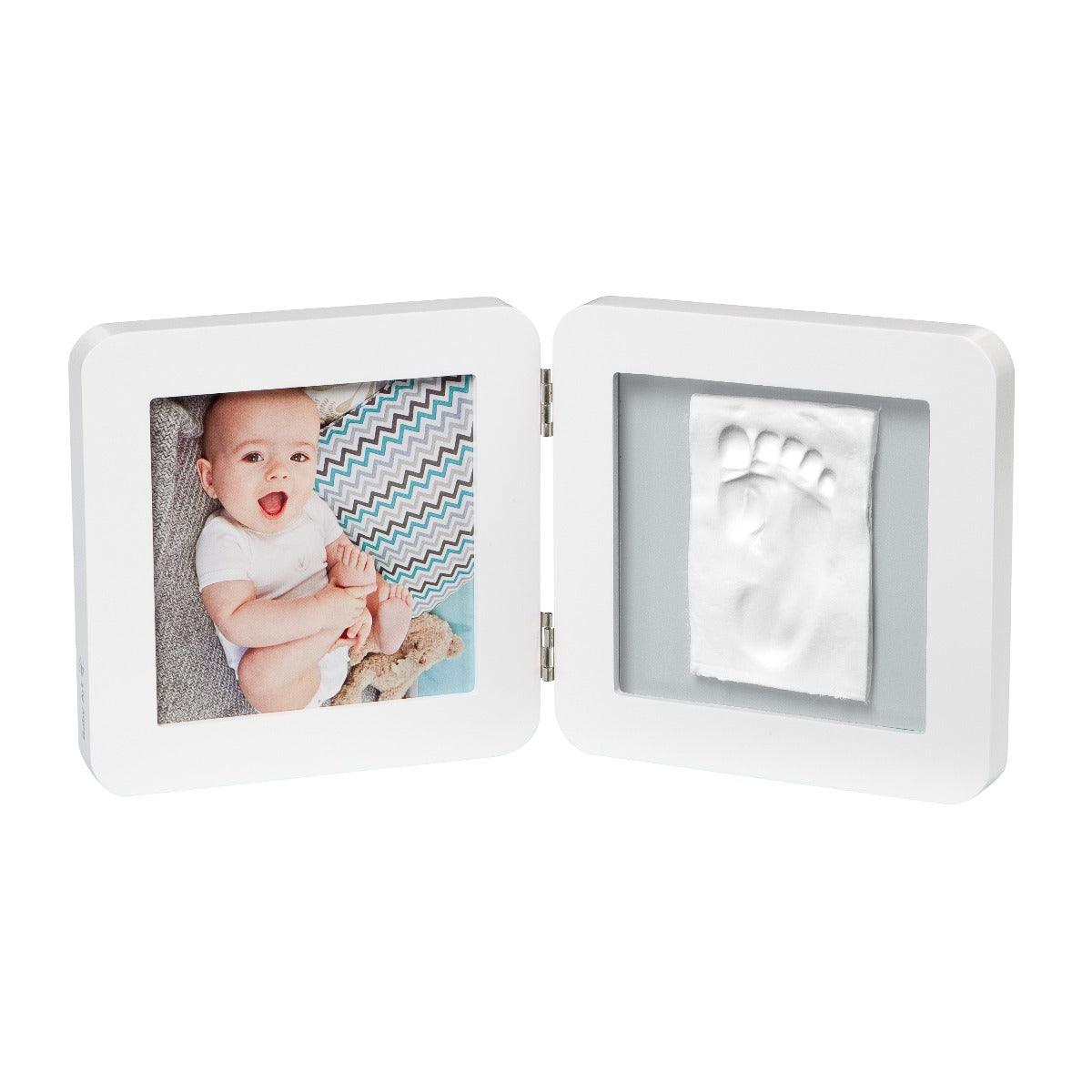 Baby Art My Baby Touch 1 Nursery Décor White - First Print With Photo Frame For Ages 0-3 Years