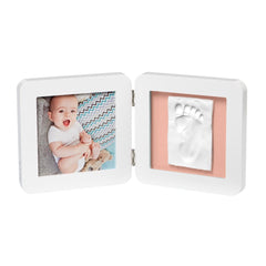 Baby Art My Baby Touch 1 Nursery Décor White - First Print With Photo Frame For Ages 0-3 Years