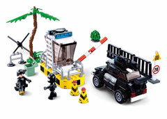 Sluban Police-Border Drug Control, Building Blocks For Ages 6+ - FunCorp India