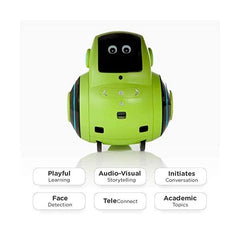 Miko My Companion Emotix Miko 2, Advanced Personal Robot for Kids, Goblin Green