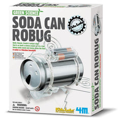 4M Kidz Labs - Soda Can Robug