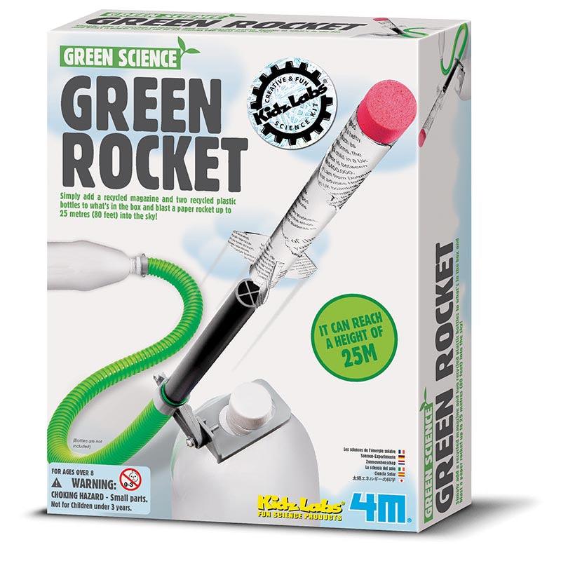 4M Kidz Labs Green Science Green Rocket