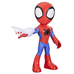 Marvel Spidey and His Amazing Friends Supersized 9-Inch Spidey Action Figure for Kids Ages 3 and Up