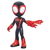 Marvel Spidey and His Amazing Friends Supersized 9-Inch Miles Morales Action Figure for Kids Ages 3 and Up