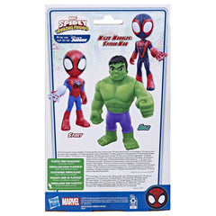 Marvel Spidey and His Amazing Friends Supersized 9-Inch Hulk Action Figure for Kids Ages 3 and Up