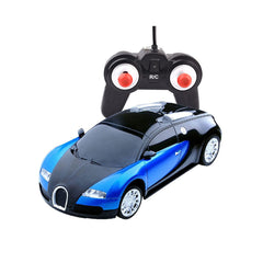 Playzu R/C 1:24 Scale Sports Vehicle, Blue & Black - Remote Control Car for Kids Ages 6+