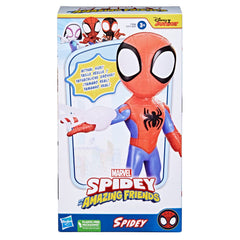 Marvel Spidey and His Amazing Friends Supersized 9-Inch Spidey Action Figure for Kids Ages 3 and Up