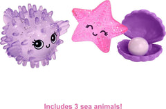 Barbie Chelsea Mermaid Power Doll with Blue & Purple Hair & 2 Ocean Pets & Treasure Chest Accessories