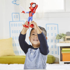 Marvel Spidey and His Amazing Friends Supersized 9-Inch Spidey Action Figure for Kids Ages 3 and Up