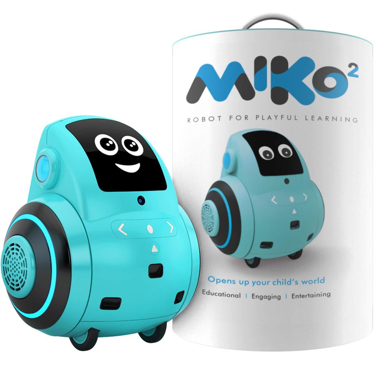 Miko My Companion Emotix Miko 2, Advanced Personal Robot for Kids, Pixie Blue